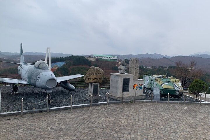 Mount Seorak and Goseong DMZ Observatory from sokcho