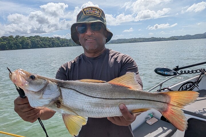 Private Fishing in the Panama Canal, Gatun Lake