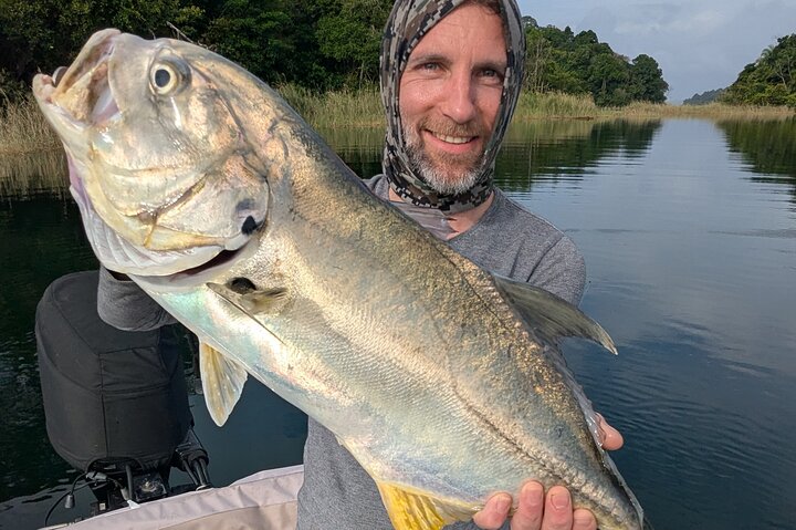 Private Fishing in the Panama Canal, Gatun Lake