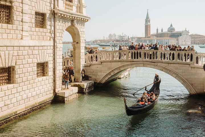 Venice In a Day St Mark's Doges Palace Gondola Ride and City Tour