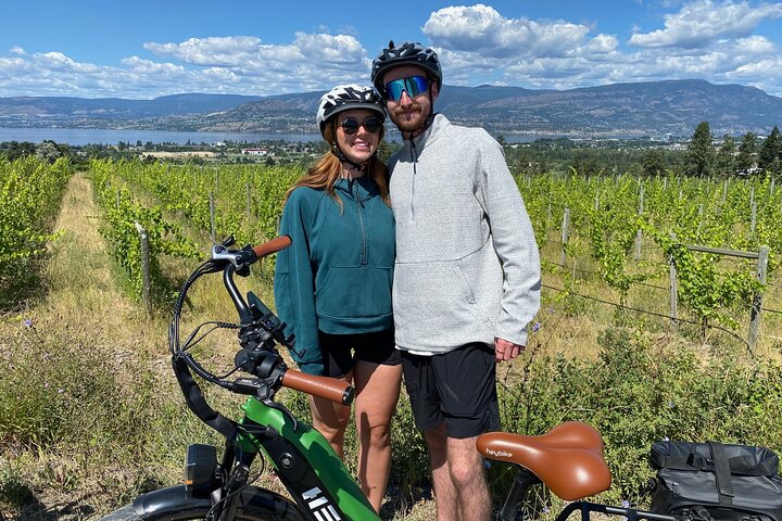 Kelowna Wine Tour by E-Bike with Tastings, Lunch & Okanagan Views