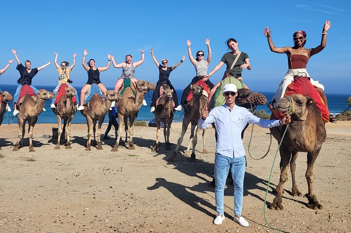 Explore Tangier: Cape Espartel, caves and camel ride.