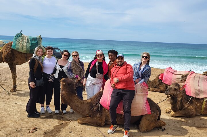 Explore Tangier: Cape Espartel, caves and camel ride.