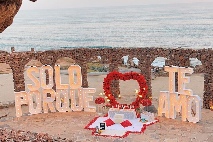 Romantic Picnic by the beach