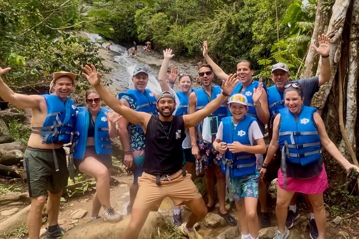 2 Tours in 1 Day Rainforest and Beach Adventure with Transport