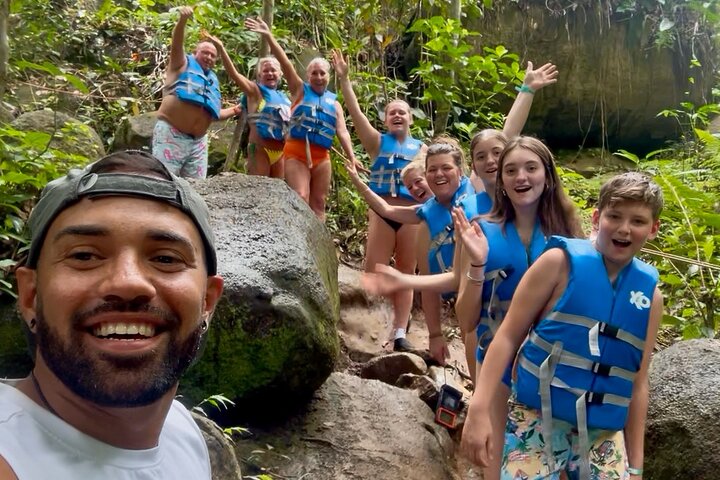 2 Tours in 1 Day Rainforest and Beach Adventure with Transport