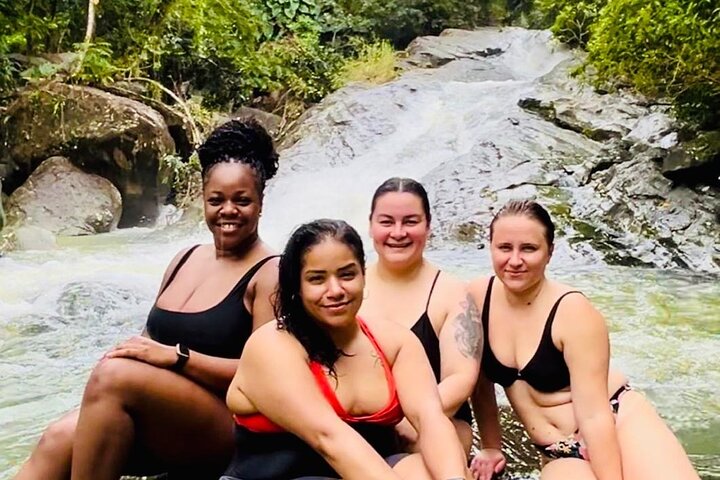 2 Tours in 1 Day Rainforest and Beach Adventure with Transport