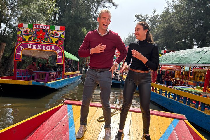 Xochimilco Barco Fiesta Tentacion 18+ with Open Bar and Tacos