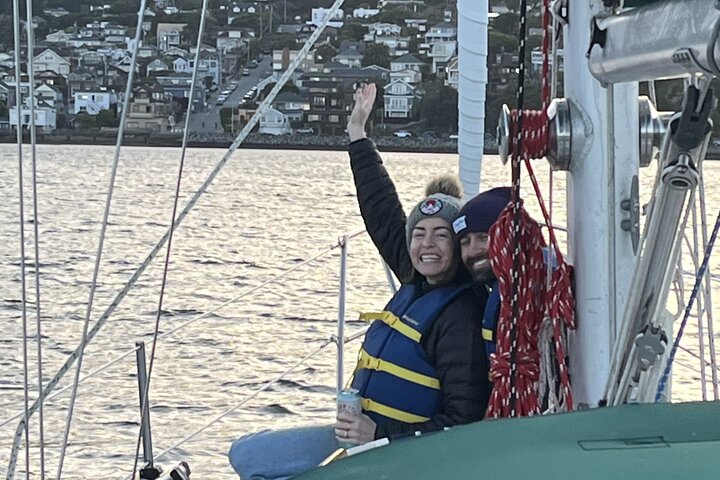 2hr. SUNSET Sailing Experience on San Francisco Bay