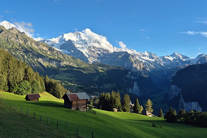 The best Sunset hike with Cheese Fondue