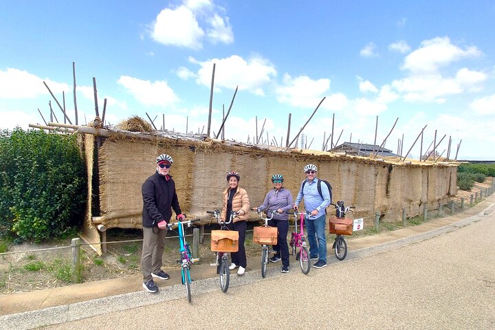 Slow Cycling Tour at Uji's Matcha Green Tea Fields and Heritage