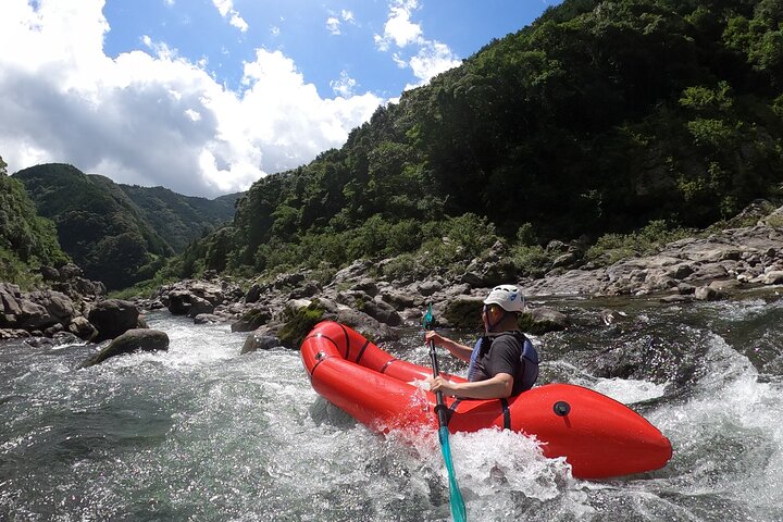 Experience a Packraft Tour Down the Stunning Niyodo River