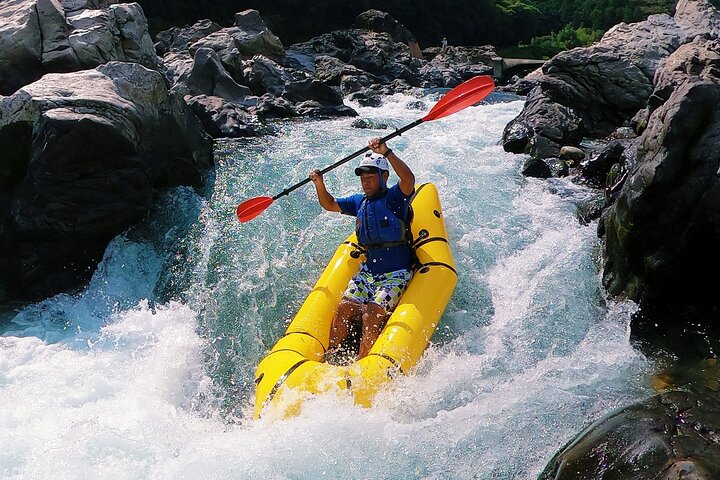Experience a Packraft Tour Down the Stunning Niyodo River