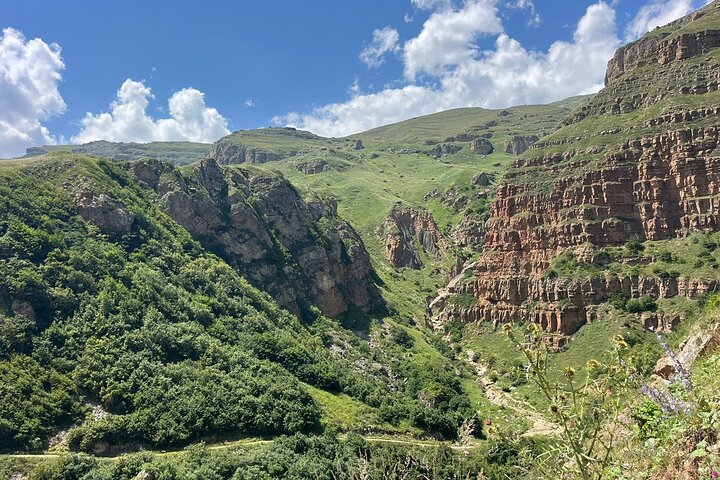 From Baku: Guba & Khinalig & Candy Mountains (Private or Group)