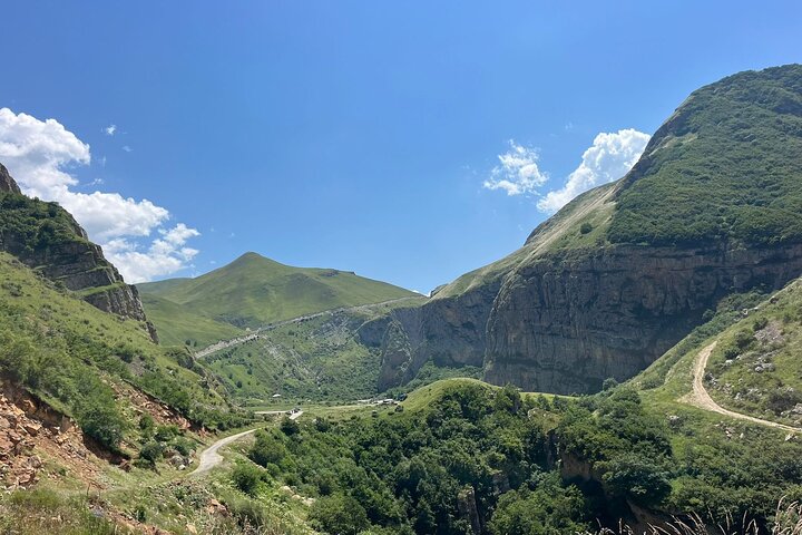 From Baku: Guba & Khinalig & Candy Mountains (Private or Group)