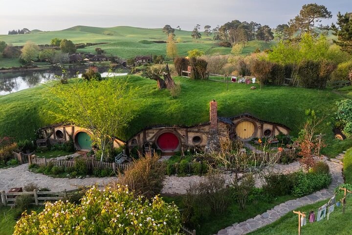 From Hamilton Hobbiton Waitomo Glowworm Caves 1 Day Private Tour