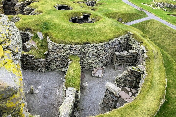 Shetland South Mainland Tour St Ninian Isle and Jarlshof