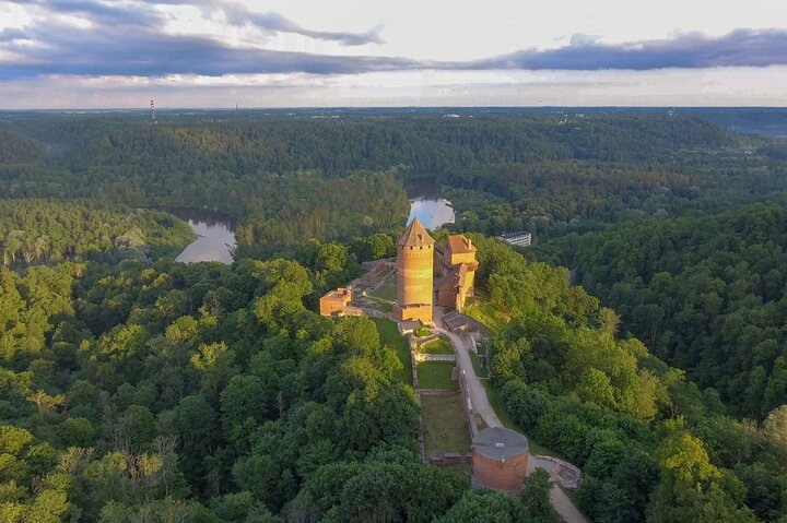 Sigulda’s Best Spots & Wine Tasting in a Ligatne Sandstone Cave