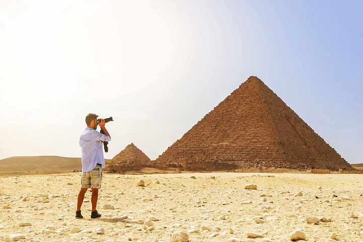 VIP Giza Pyramids and Great Sphinx Golf Cart Tour