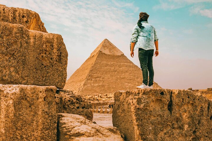VIP Giza Pyramids and Great Sphinx Golf Cart Tour