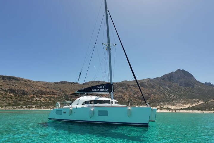 Balos Shared Catamaran Cruise (small groups to 22ppl)