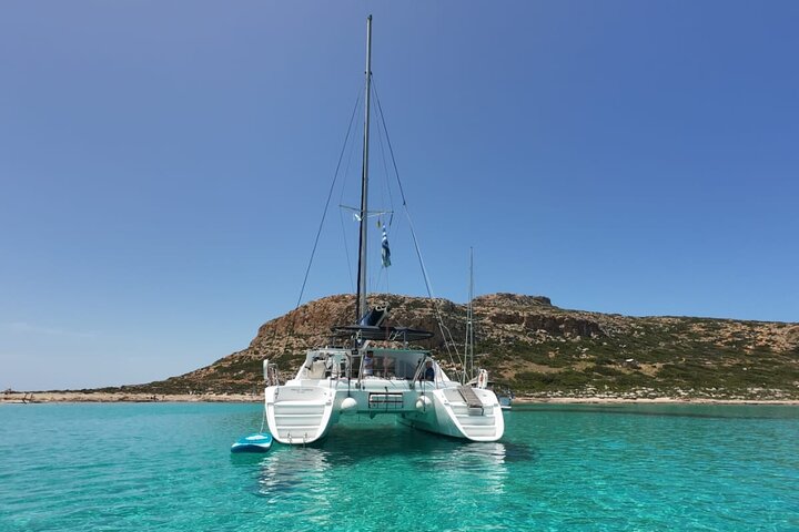 Balos Shared Catamaran Cruise (small groups to 22ppl)