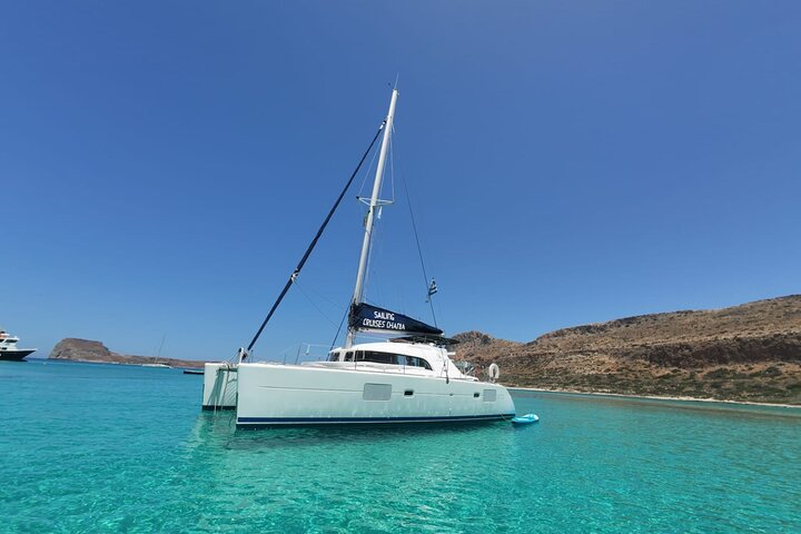 Balos Shared Catamaran Cruise (small groups to 22ppl)