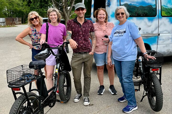 Guided Asheville E-bike Tour of River Arts, Mountains and Murals