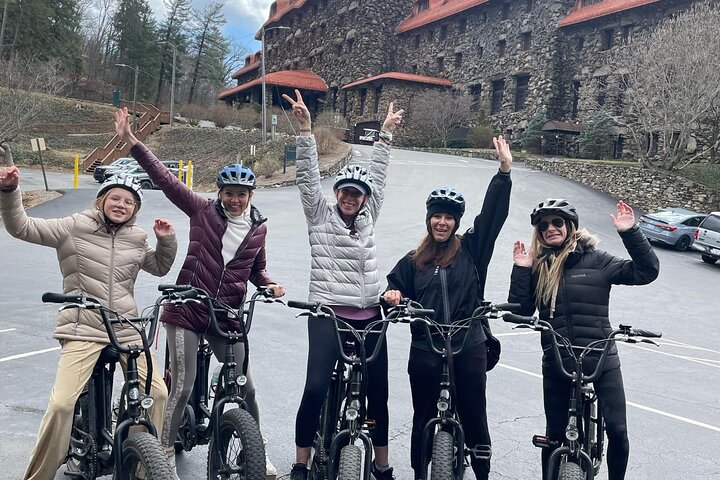 Guided Asheville E-bike Tour of River Arts, Mountains and Murals