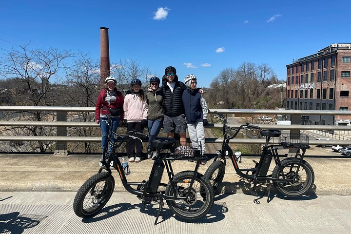 Guided Asheville E-bike Tour of River Arts, Mountains and Murals