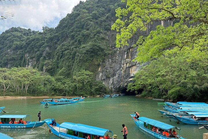 Phong Nha Cave & Paradise Cave Full-Day Exploration from Hue