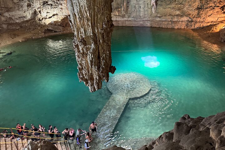Tour Valladolid, Cenote Suytun and Cenote Oxman from Mérida