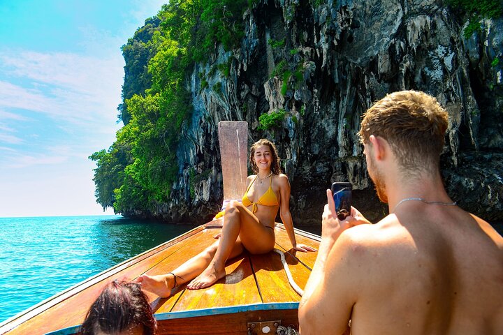 Koh Lanta 4 Islands by Private Longtail Boat with Emerald Cave