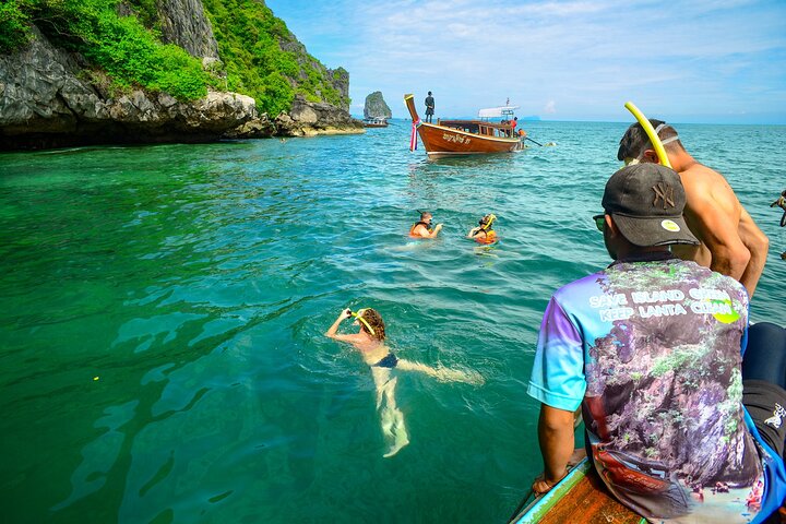 Koh Lanta 4 Islands by Private Longtail Boat with Emerald Cave