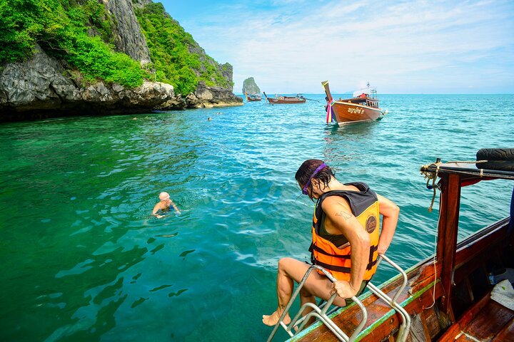 Koh Lanta 4 Islands by Private Longtail Boat with Emerald Cave