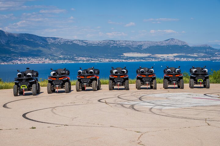 From Split & Trogir: ATV Quad Tour on Island Čiovo