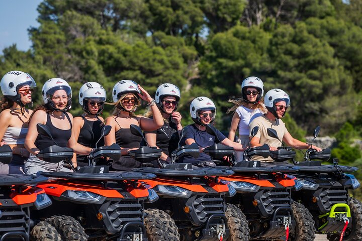 From Split & Trogir: ATV Quad Tour on Island Čiovo