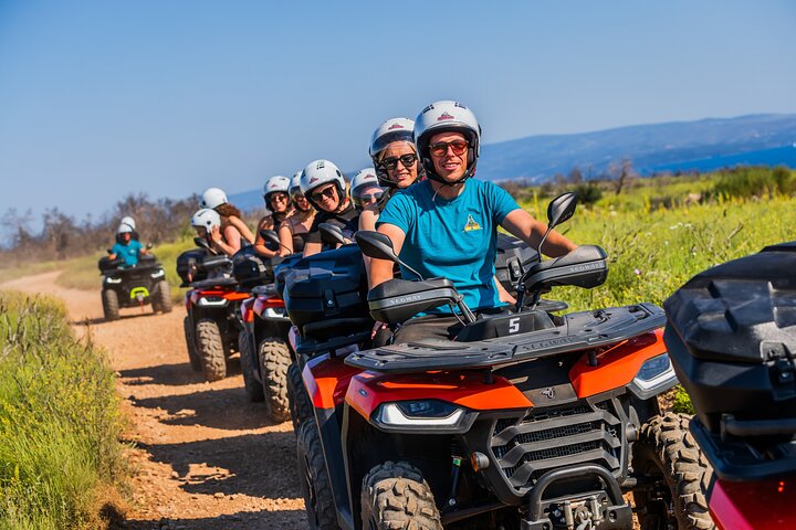 From Split & Trogir: ATV Quad Tour on Island Čiovo