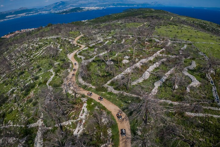 From Split & Trogir: ATV Quad Tour on Island Čiovo