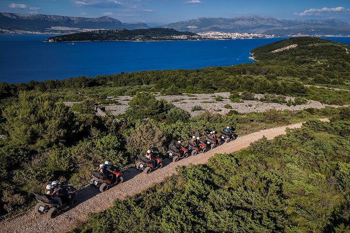 From Split & Trogir: ATV Quad Tour on Island Čiovo