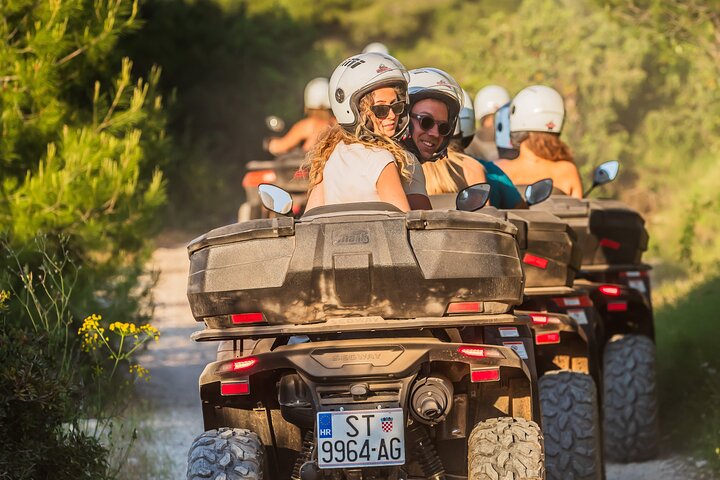 From Split & Trogir: ATV Quad Tour on Island Čiovo