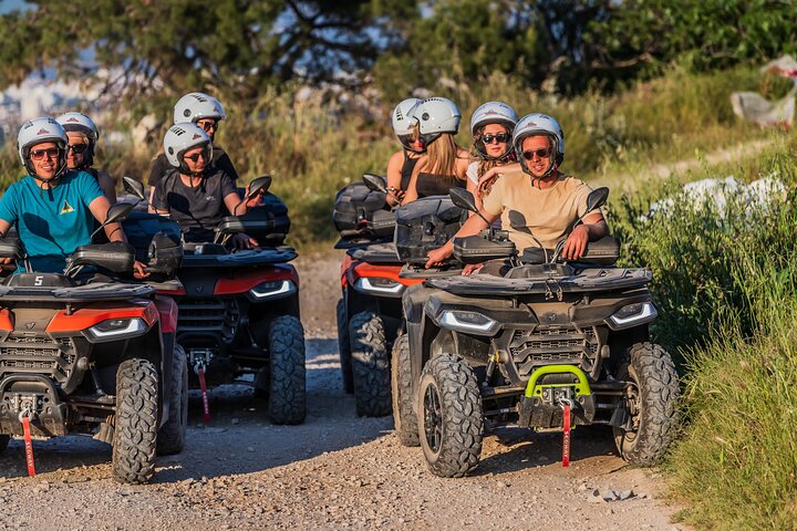 From Split & Trogir: ATV Quad Tour on Island Čiovo
