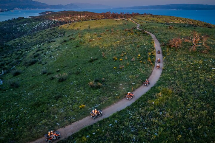 From Split & Trogir: ATV Quad Tour on Island Čiovo