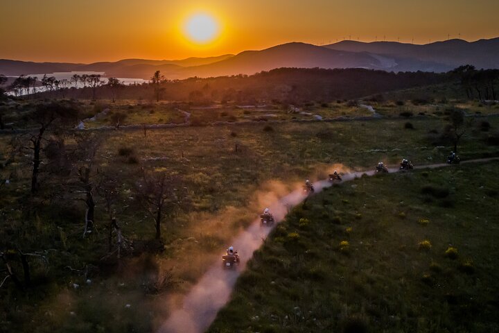 From Split & Trogir: ATV Quad Tour on Island Čiovo