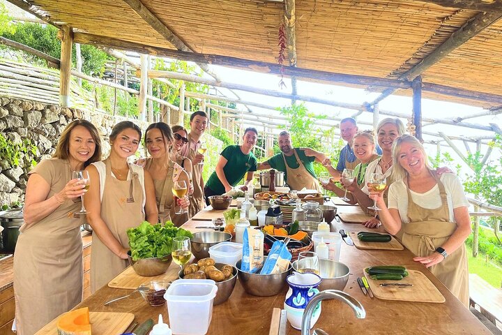 Hands-On Cooking Class & Farmhouse Tour on the Amalfi Coast