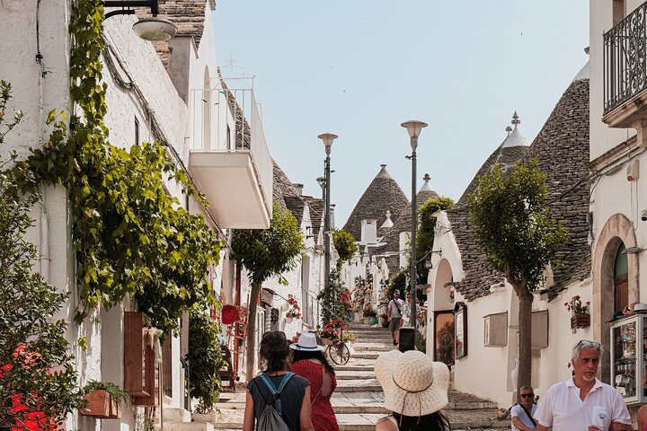 From Monopoli : Visit Matera and Alberobello independently