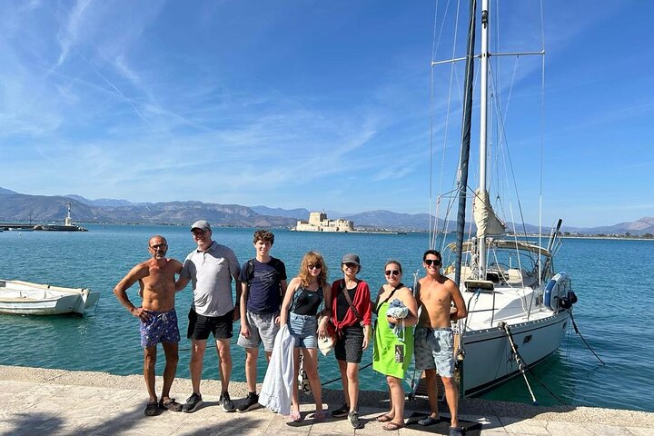 Nafplio Sun Sail Cruises | Small Group | With Full Meal