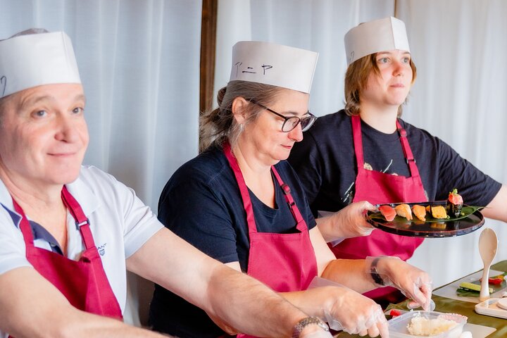 Little EDO Sushi Making workshop in Kawagoe