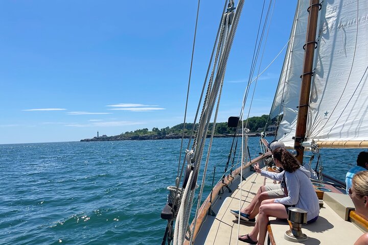 Afternoon Windjammer Cruise Along the Coast of Portland Maine