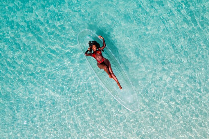 Clear Kayak Drone Photoshoot in Grenada